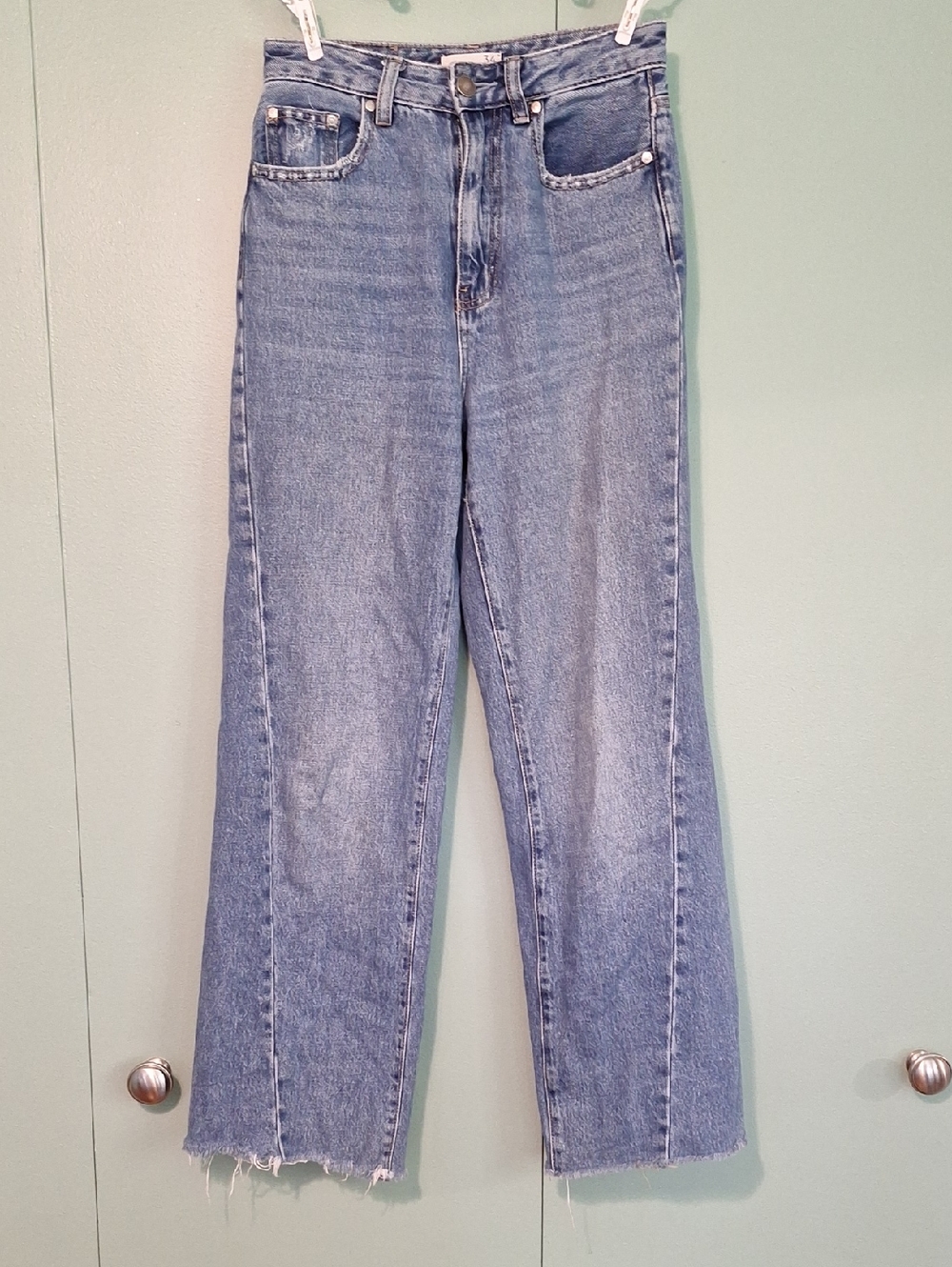 Stradivarius Blue Mom Jean Size 2